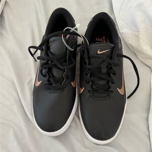 Nike gold shoes